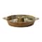 Hello Honey® 10.5" Brown Stoneware Dish with Toothpick Holder